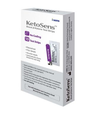 Тест-смужки KetoSens для визначення кетонових тіл №50