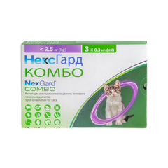 Нексгард Комбо Спот-он для котів 2,5- 7,5 кг №3 (L)