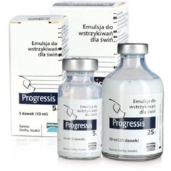 Вакцина Прогрессіс 50мл 25доз (проти репрод.-респір. синдрому)