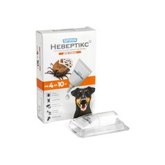 СУПЕРІУМ Невертікс краплі протикліщові для собак від 4 до 10 кг(1 пипетка)
