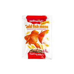 Корм для риб Акваріус Меню д/золотих рибок 40 г