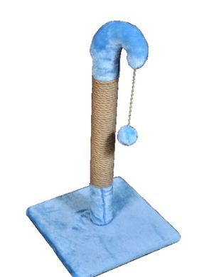 Дряпка КОТиК Гном (платф.-- 37 см х 37 см, висота - 77 см) голуба